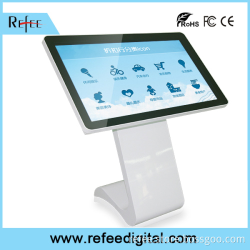 Refee all in one pc with i3 cpu,High sensitive IR touch screen,32inch kiosk advertising player